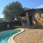 Bellissima Piscina 8 Pax 1500 Mt Dal Mare Fmp-cat01-pi Monte Petrosu